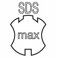 Elektrické vŕtacie kladivo SDS MAX 1500 W, 12 J DEDRA  DED7837