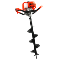 Motorový zemný vrták pre jedného – set 100/150/200 mm + predĺženie, pôdny vrták Demon M84000/3
