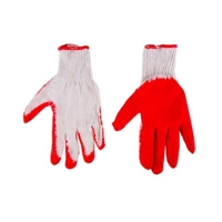 Pracovné rukavice, pogumovaná bavlnená tkanina  9'' toptools 83S203