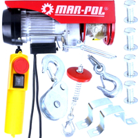 Elektrický lanový navijak MAR-POL M80789 – 150/300 kg, 550 W