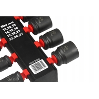 Kľúče nárazové krátke 1/2'' 11 - 27 mm x 38 mm, 12-dielna sada BJC M58273
