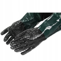 Ochranné gumené rukavice na pieskovanie dĺžka 60 cm MAR-POL M805906