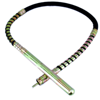 Hadica pre vibrátor betónu 2 m x 38 mm rýchlospojka MAR-POL M79532