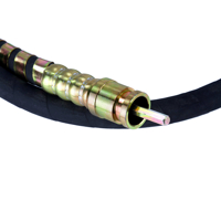 Hadica pre vibrátor betónu 2 m x 38 mm rýchlospojka MAR-POL M79532