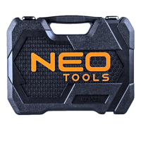 Gola sada 1/4'', 1/2'' PROFI 82 dielna sada NEO Tools 08-672