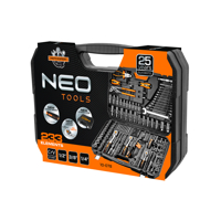 Gola sada 1/2'' 3/8'' 1/4''  233 dielna mega profi sada NEO Tools 08-681