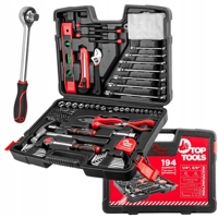 Gola sada 1/4'' 3/8'' 194 dielna Top Tools 38D545