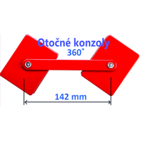 Nastaviteľný zvárací magnetický držiak GRAPHITE 56H900