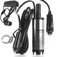 Naftové čerpadlo Mar-Pol s autozásuvkou a adaptérem, 12 V / 230 V, průměr 38 mm – M79938C