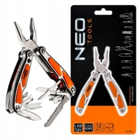 Multifunkčné kliešte, 12 variácií s LED osvetlením NEO Tools 01-026