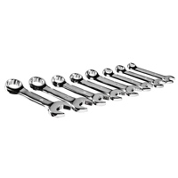 Sada krátkych plochých očko-vidlicových kľúčov NEO Tools 8–19 mm – 09-791