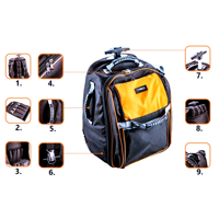 Montérsky batoh na kolieskach NEO Tools, 20 vnútorných vreciek – 84-303