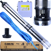 Hlbinné čerpadlo na vodu 4QJD 750 W + CONTROL BOX MAR-POL M79914