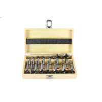 Súprava Forstnerových (sukovníkových) vrtákov do dreva 15 ks (10–50 mm) – MAR-POL M22564