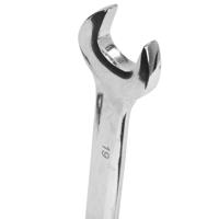 Račňové kombinované kľúče 8 - 19 mm lomené, očko-vidlicové kľúče 12 kusov  M58603