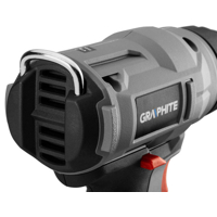 Akumulátorová teplovzdušná pištoľ 18V, 550 °C – GRAPHITE Energy+ 58G082