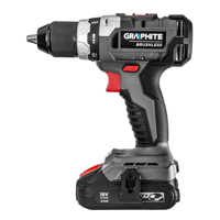 18V aku skrutkovač s 13 mm skľučovadlom + 2.0 Ah batéria, nabíjačka a kufor – GRAPHITE Energy+ 58G019-SET1