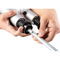 Elektrické dvojvretenové miešadlo na lepidlo 1800 W, 2 rýchlosti, 250-500 / 400-800 Graphite 58G789