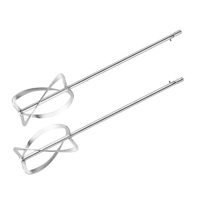Elektrické dvojvretenové miešadlo na lepidlo 1800 W, 2 rýchlosti, 250-500 / 400-800 Graphite 58G789