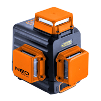3D krížový laser so zeleným lúčom – Profi Tools 75-109