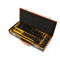 Gola sada 27 dielov, 1/2'', 6-hranné hlavice Cr-Mo, 8–24 mm – BJC M58233