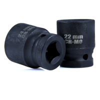 Sada nástrčných kľúčov 10 ks, šesťhranné 10–24 mm, 1/2'' – MAR-POL M58235