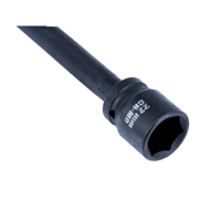 Sada nástrčných kľúčov 10 ks, šesťhranné 10–24 mm, 1/2'' – MAR-POL M58235