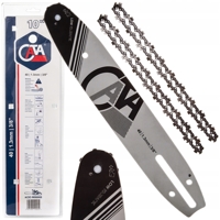 Lišta na reťazovú pílu + 2 x reťaz 10''/40/ 3/8'' 1.3 mm CATA M86666