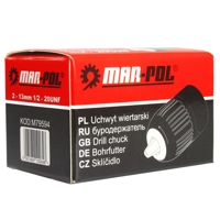 Rychloupínací sklíčidlo 2,0–13 mm, závit 1/2'' na vrtačku – MAR-POL M79594