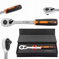 Extrémne odolná račňa 1/2'', 90 zubov, krútiaci moment až 1000 Nm – NEO Tools 10-300