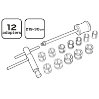 Sada náradia na servis brzdových valcov – NEO Tools 10-506