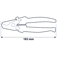 Kliešte na strihanie káblov 185 mm – NEO Tools 01-510