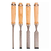Sada dlát s drevenou rukoväťou, 6–24 mm, 4 ks – Top Tools 09A320