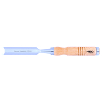 Súprava 4 stolárskych dlát (6, 12, 18, 24 mm) s drevenou rúčkou – NEO Tools 37-800