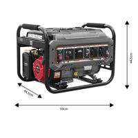 Elektrocentrála 2 - 2.2 kW 58G904 GRAPHITE 58G904