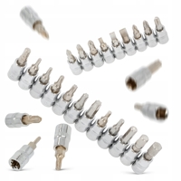 Súprava kľúčov a bitov 1/4'' (4–14 mm), 42-dielna – MAR-POL M58203