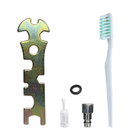 Maliarska striekacia pištoľ HVLP 1.7 mm 600 ml Chrom Profi MAR-POL M80607