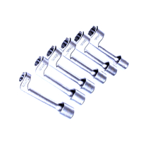 Kľúče na matice vstrekovacieho potrubia 1/2'' 12-hranné, 12 - 19 mm, sada 6-dielna SATRA S-6DI12