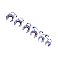 Kľúče na matice vstrekovacieho potrubia 1/2'' 12-hranné, 12 - 19 mm, sada 6-dielna SATRA S-6DI12