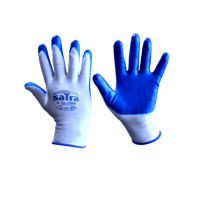 Pracovné rukavice nylon/nitril, veľ. 9 Satra S-GLOV9 12 kusov