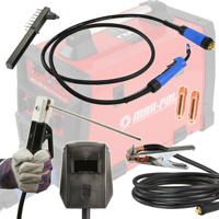 Invertorová zváračka MIG/MAG, MMA, TIG 30-250A 230V - CO2 Zváračka Mar-Pol M79367