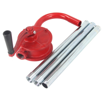 Ručná červená pumpa na palivo – 130 cm, 60 l/min, M79930