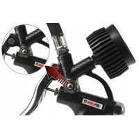 Mini hustiaca pištoľ s manometrom 0–10 bar  Mar-Pol M80702