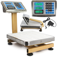 Elektronická váha s podstavcom 60 kg s podsvieteným displejom – Dakota M90163