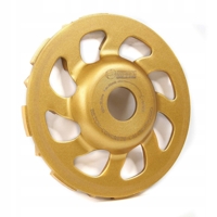 Segmentový diamantový kotúč na brúsenie betónu 125 mm × 22,2 mm – DOUBLE L-SHAPE – Mar-Pol M90900