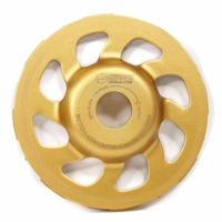Segmentový diamantový kotúč na brúsenie betónu 125 mm × 22,2 mm – DOUBLE L-SHAPE – Mar-Pol M90900