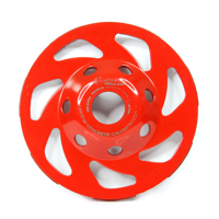 Segmentový diamantový kotúč na betón 125 mm × 22,2 mm – SINGLE L-SHAPE – Mar-Pol M90901