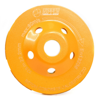 Brúsny diamantový segmentový kotúč na betón 125 mm × 22,2 mm – SINGLE Z-SHAPE – Mar-Pol M90905