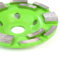 Brúsny diamantový segmentový kotúč na betón 125 mm × 22,2 mm – DOUBLE ROW – Mar-Pol M90906