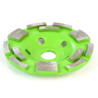 Brúsny diamantový segmentový kotúč na betón 125 mm × 22,2 mm – DOUBLE ROW – Mar-Pol M90906